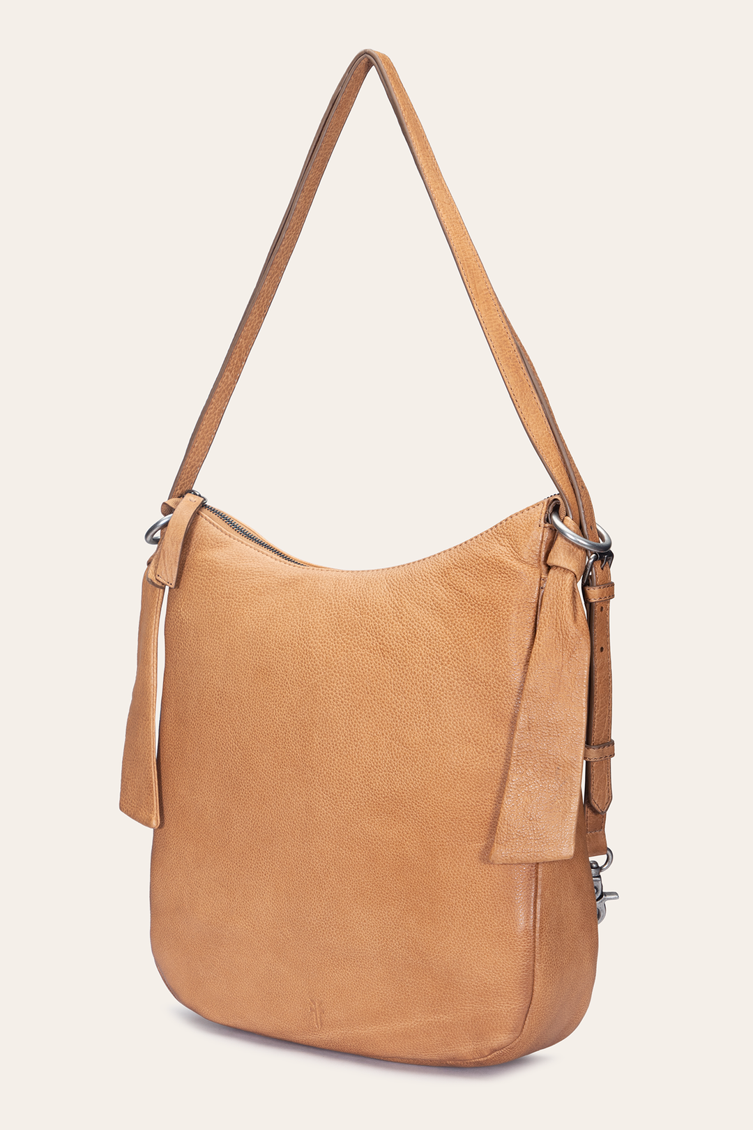Women's Nora Backpack Hobo Bag (Beige) - Beige