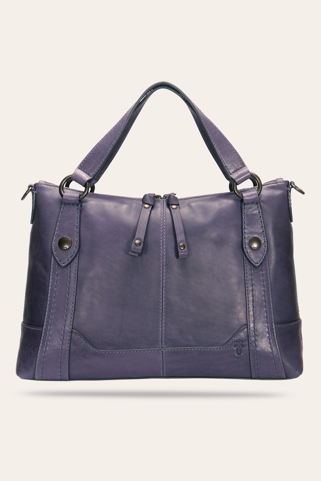 Melissa Eggplant Medium Satchel - Eggplant
