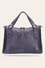 Melissa Eggplant Medium Satchel - Eggplant