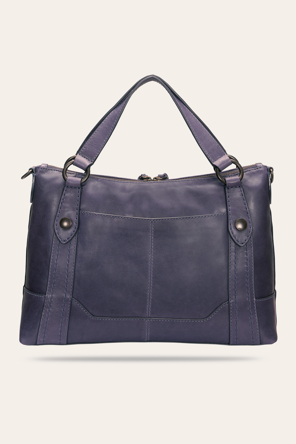 Melissa Eggplant Medium Satchel - Eggplant