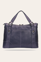 Melissa Eggplant Medium Satchel - Eggplant