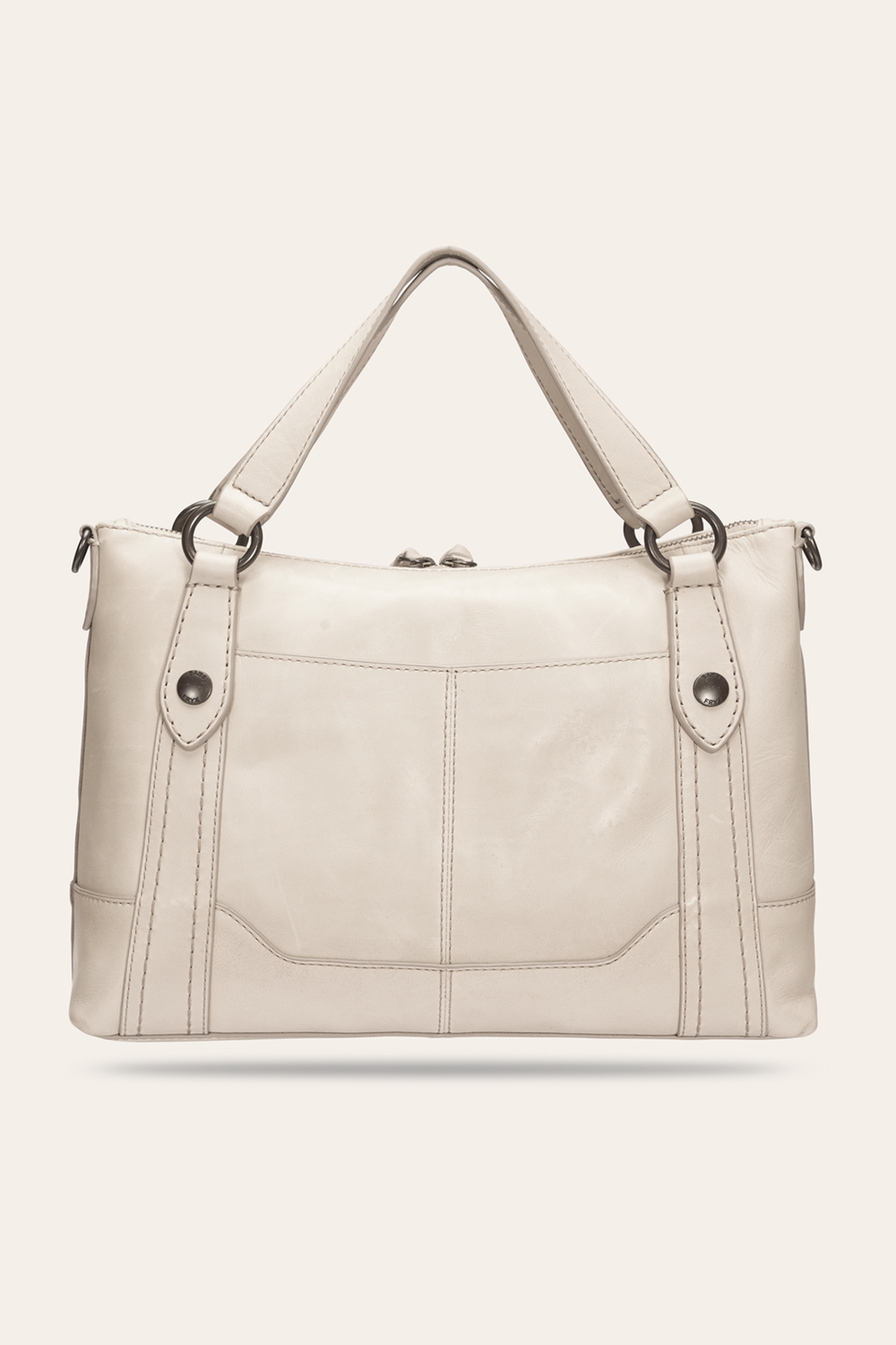 Melissa Nude Medium Satchel - Nude