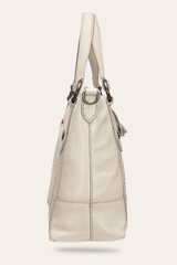 Melissa Nude Medium Satchel - Nude