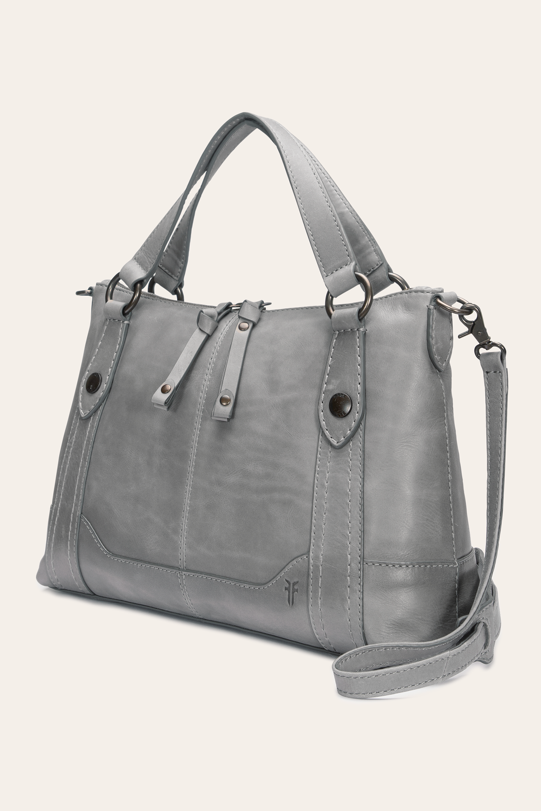 Melissa Medium Satchel in Shadow - Shadow