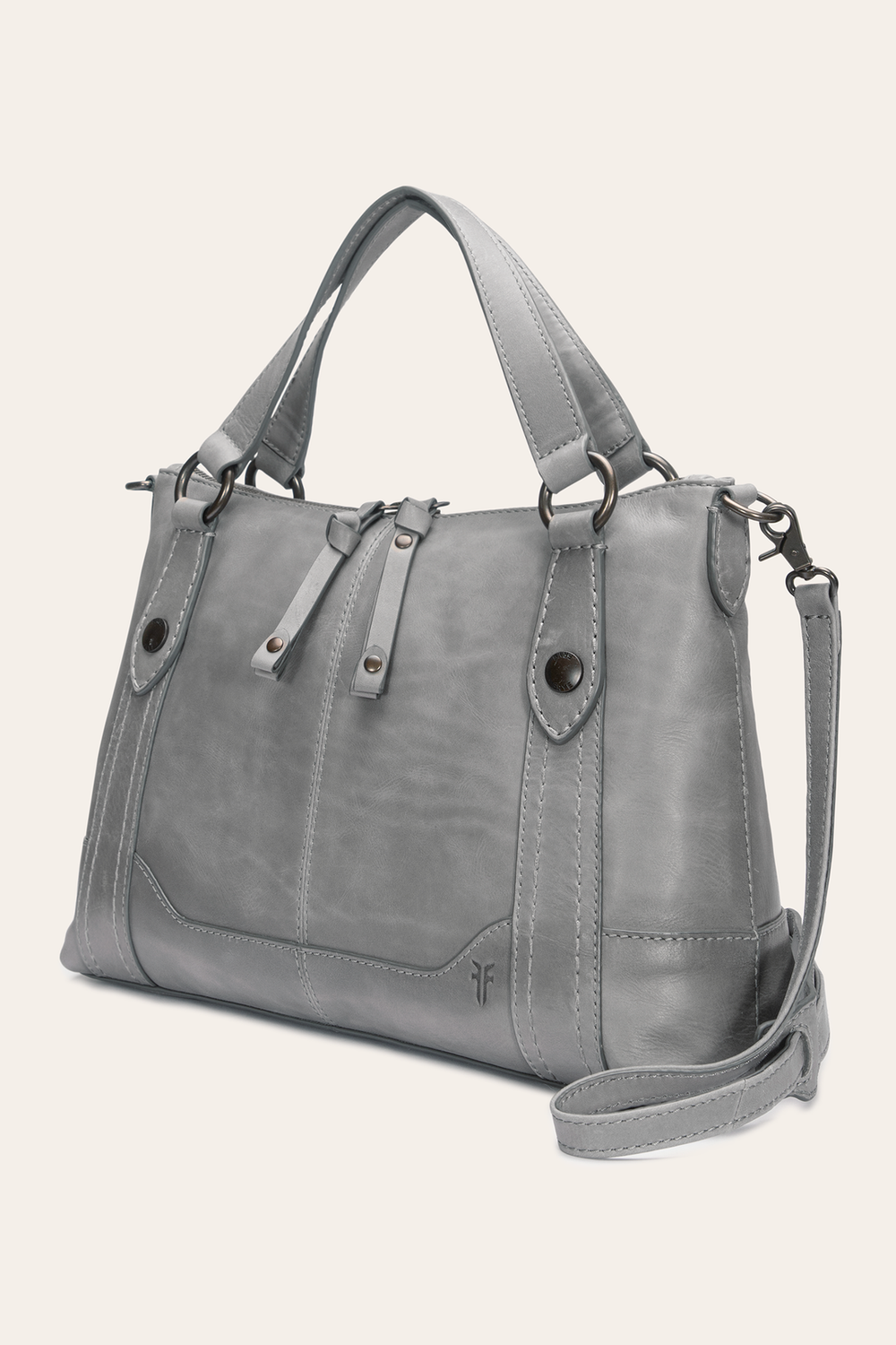 Melissa Medium Satchel in Shadow - Shadow