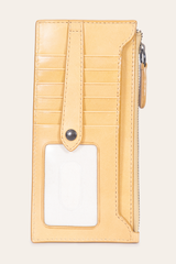 Women's Melissa Snap Card Wallet - Mustard