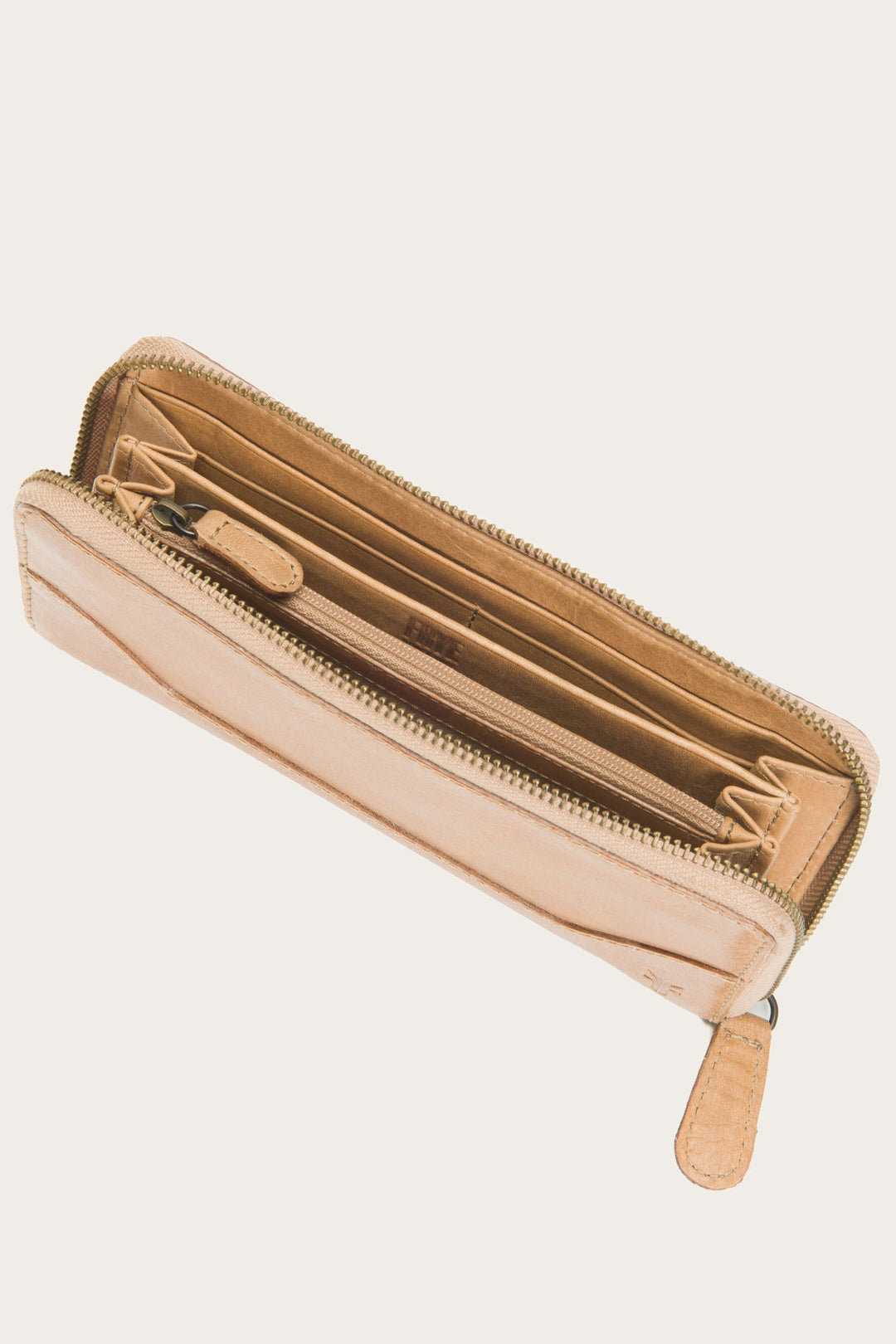 Melissa Beige Zip Wallet - Beige