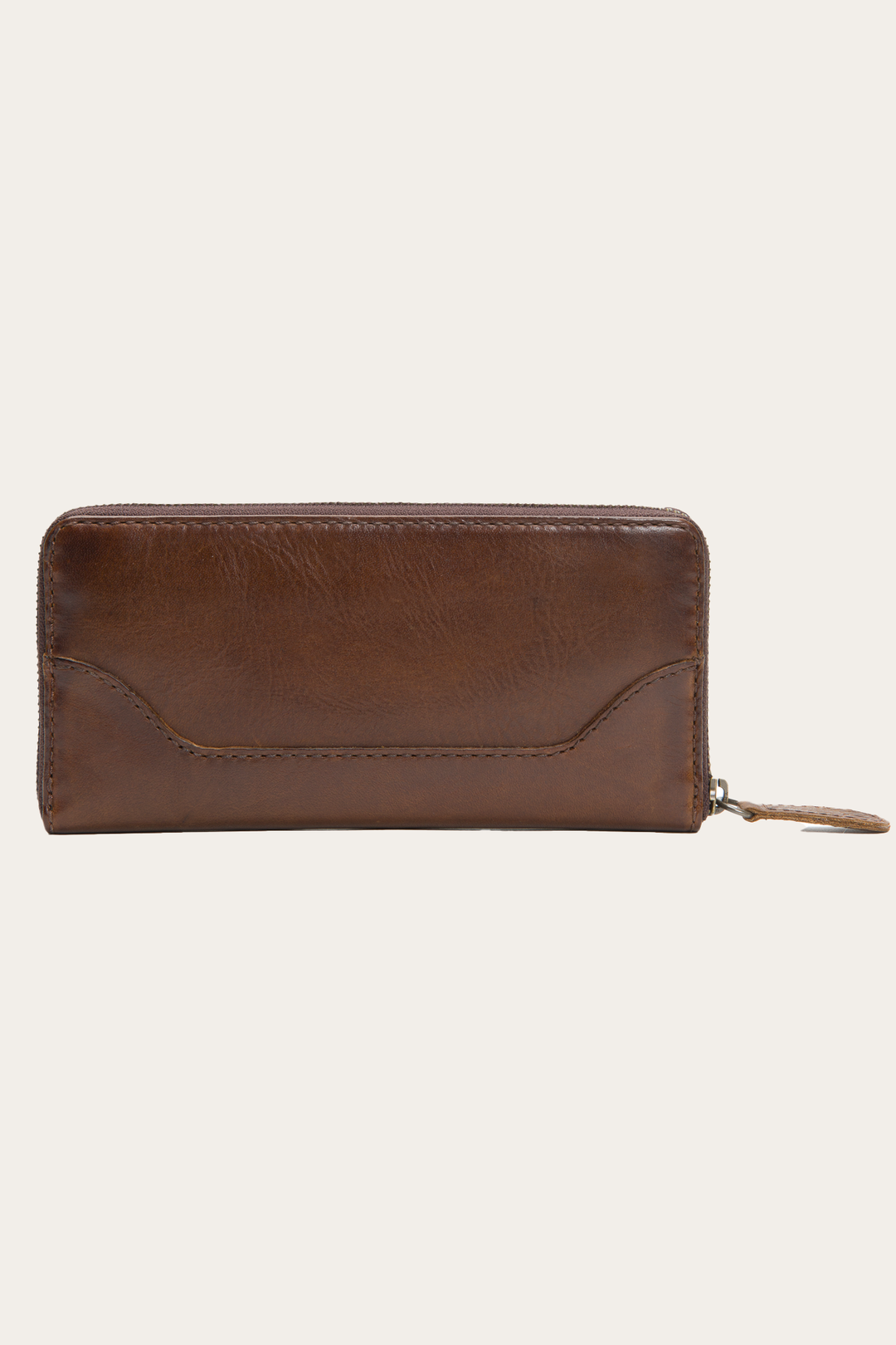 Melissa Dark Brown Zip Wallet - Dark Brown