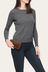 Melissa Dark Brown Wallet - Dark Brown