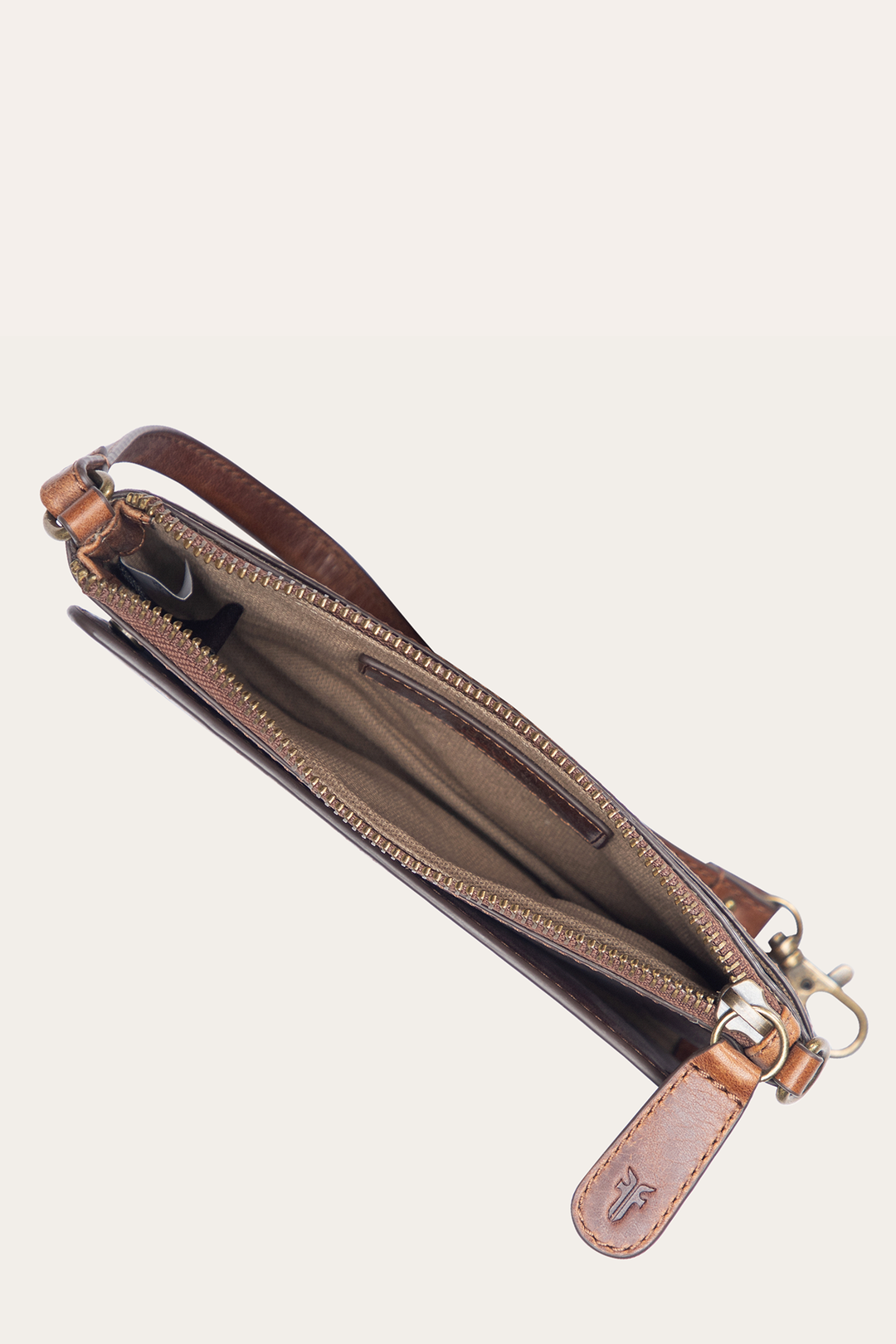 Melissa Convertible Wristlet Wallet in Cognac - Cognac
