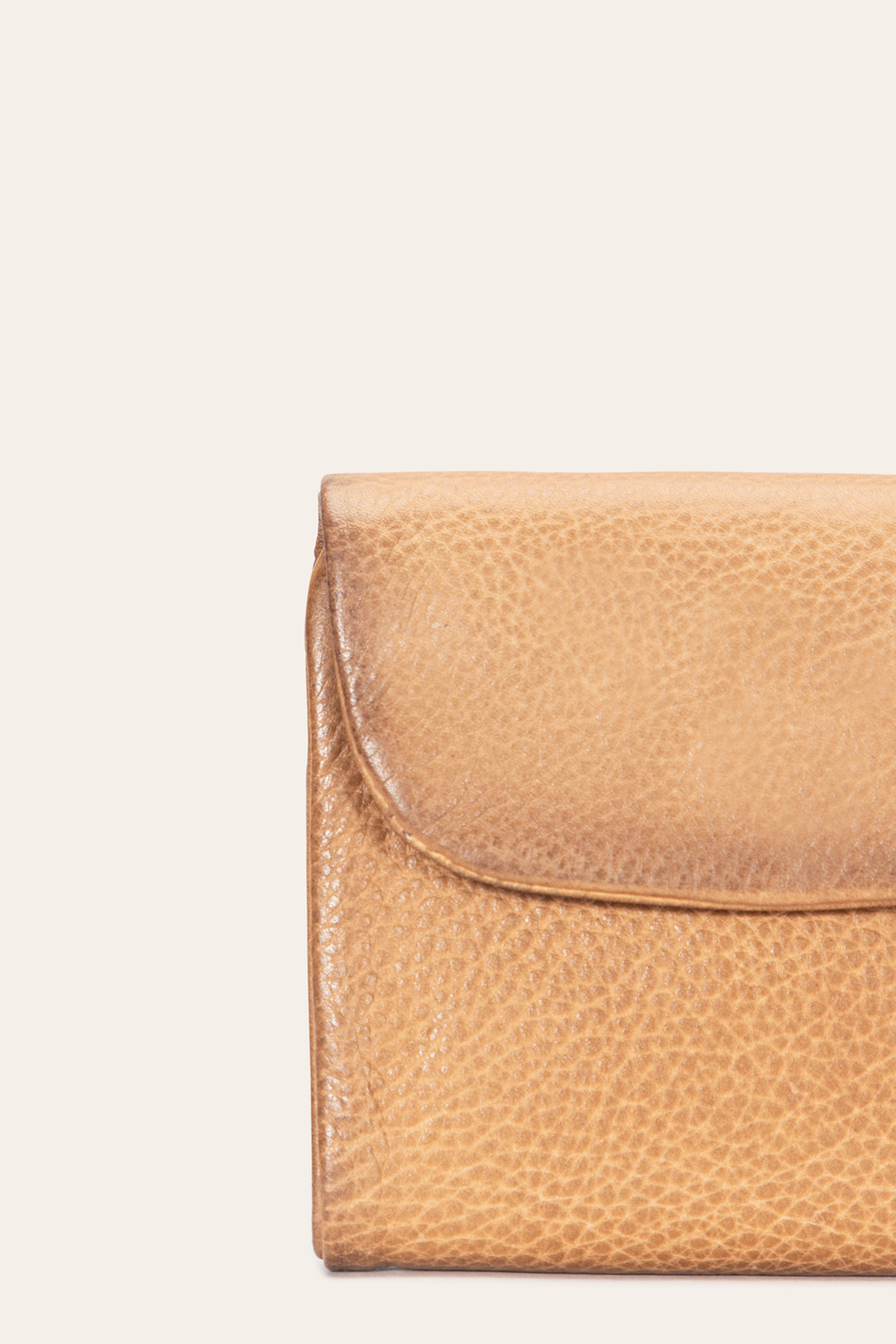 Nora Beige Small Wallet - Beige