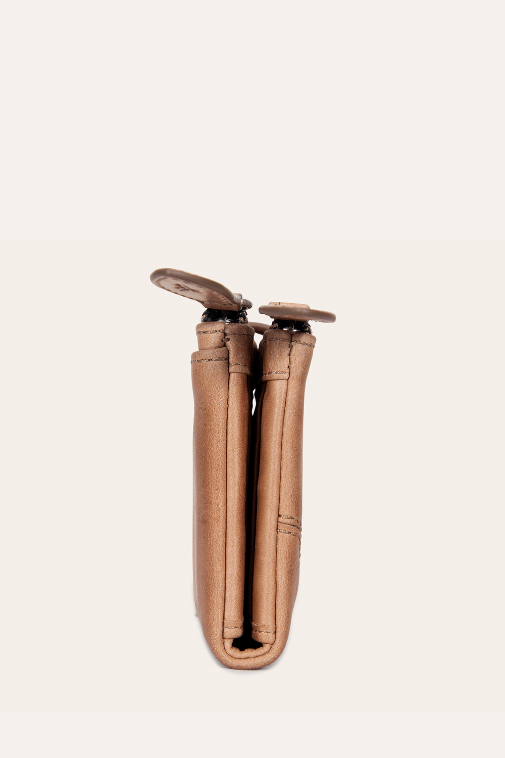 Melissa Beige Double Zip Wallet - Beige