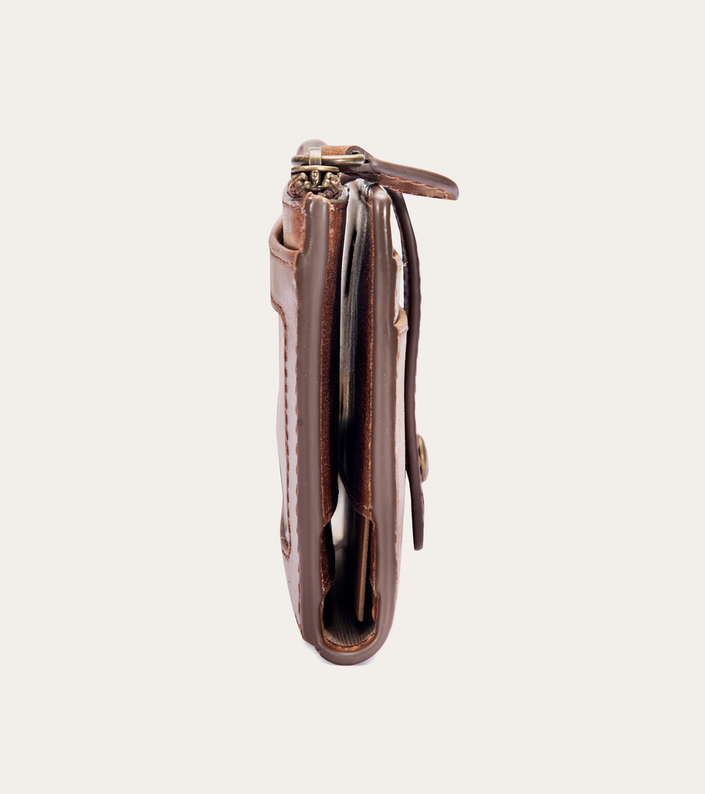 Melissa Cognac Coin Purse - Cognac