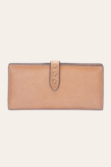 Reed Slim Wallet in Tan - Tan