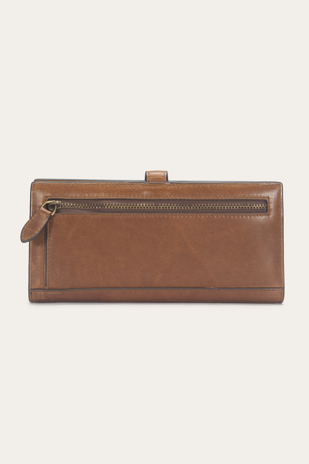 Melissa Slim Wallet - Cognac