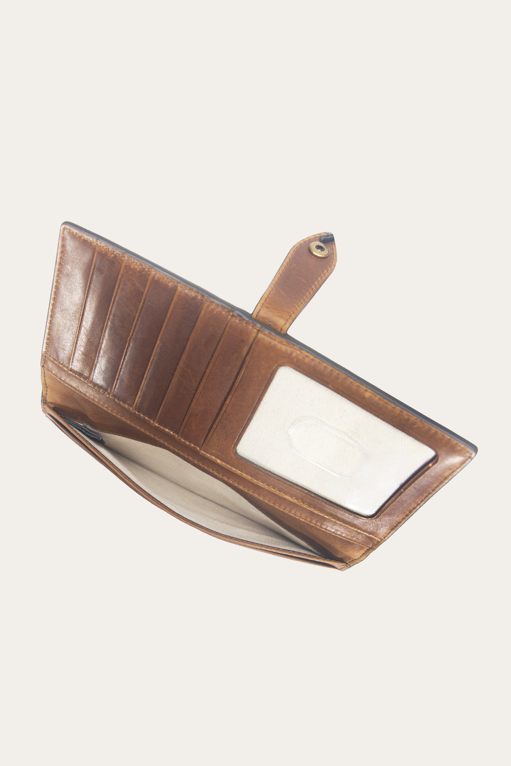 Melissa Slim Wallet - Cognac