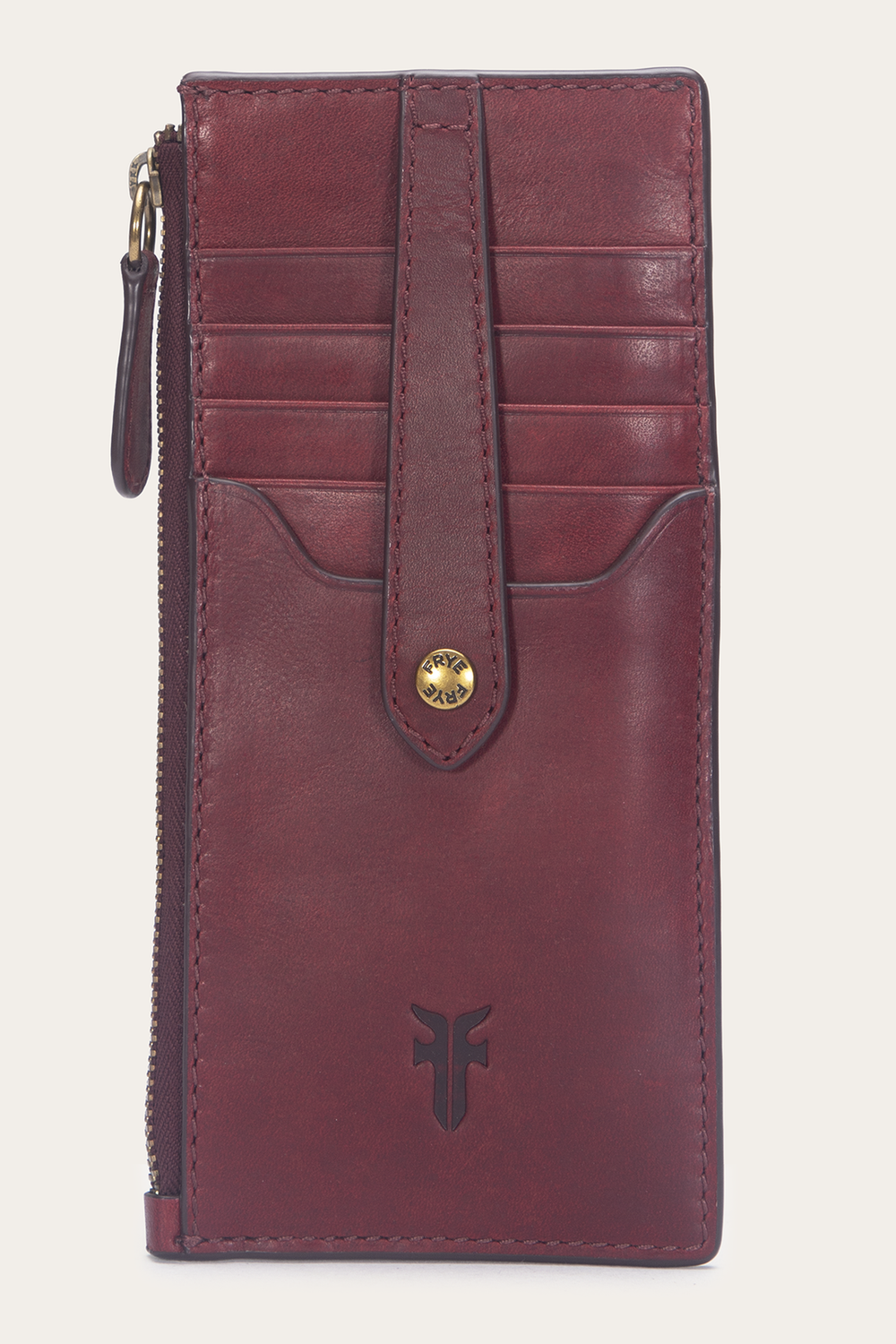 Berry Lacquer Melissa Snap Card Wallet - Berry Lacquer