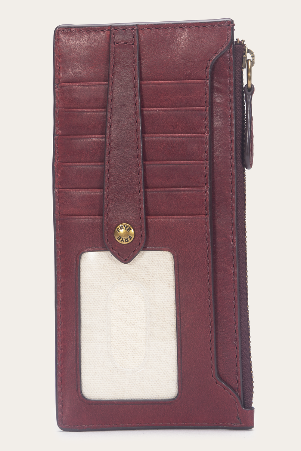 Berry Lacquer Melissa Snap Card Wallet - Berry Lacquer