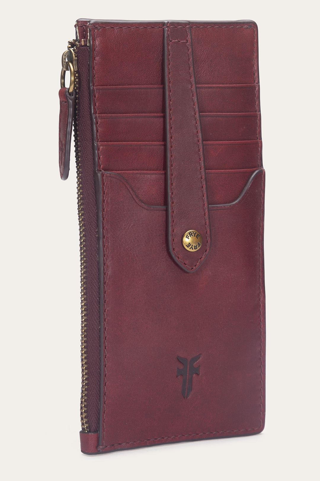 Berry Lacquer Melissa Snap Card Wallet - Berry Lacquer