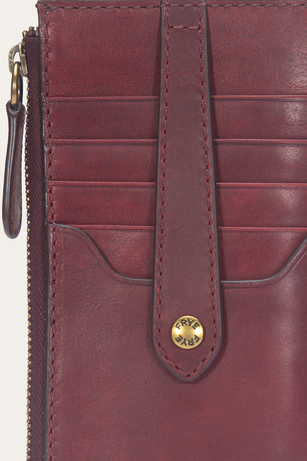 Berry Lacquer Melissa Snap Card Wallet - Berry Lacquer