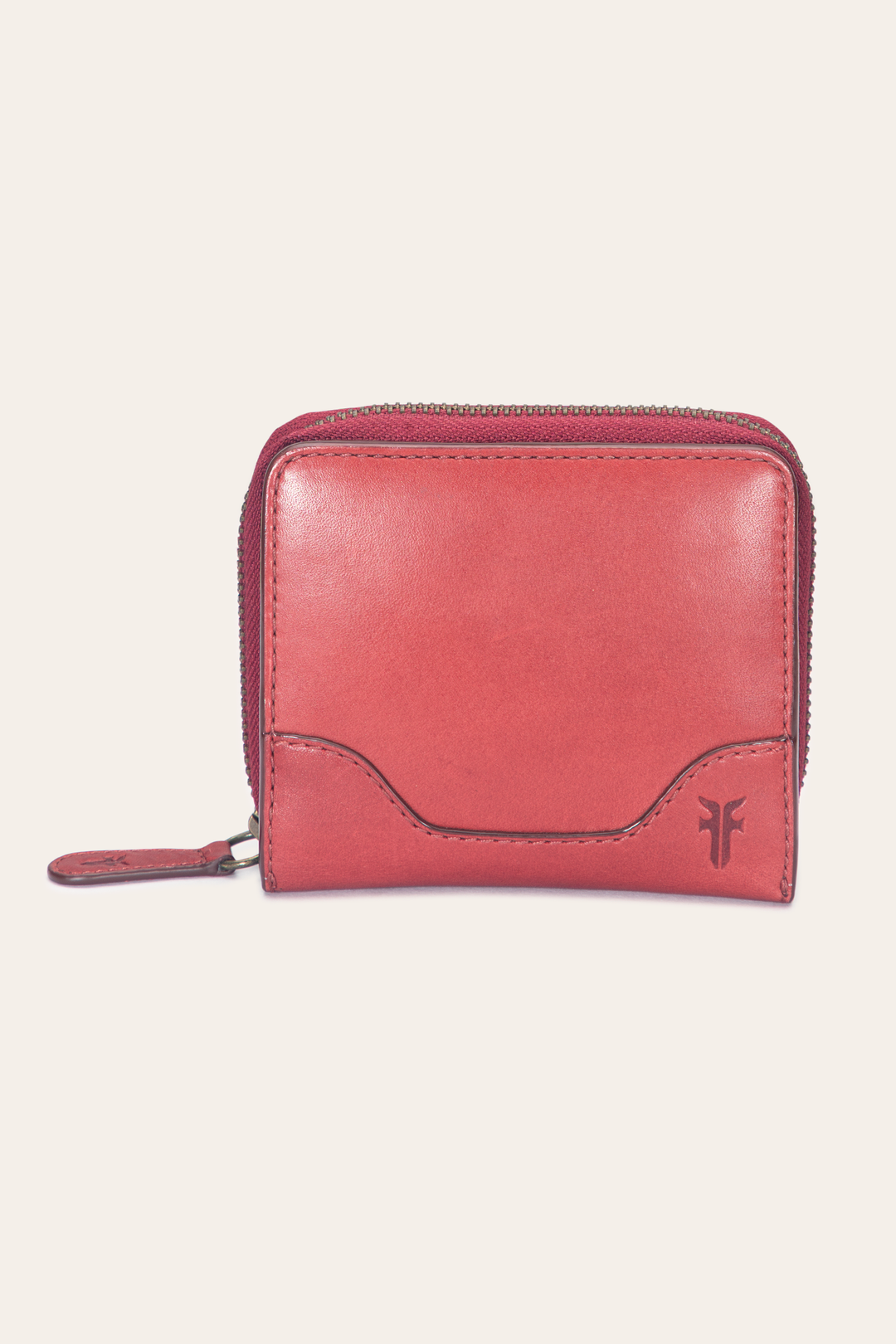 Melissa Burgundy Small Zip Around - Burgundy