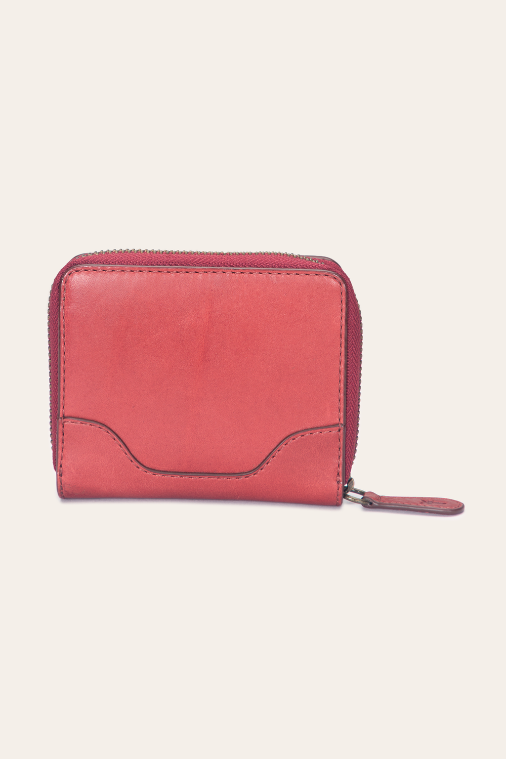 Melissa Burgundy Small Zip Around - Burgundy