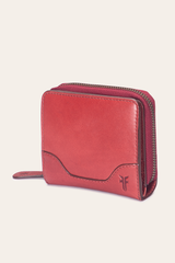 Melissa Burgundy Small Zip Around - Burgundy