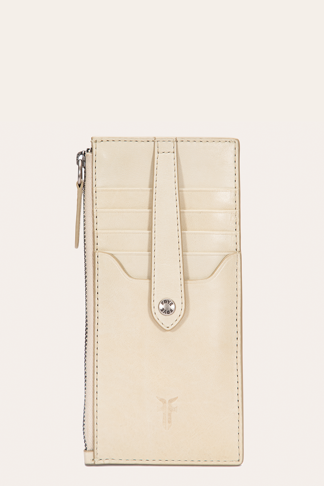 Melissa Oat Snap Card Wallet - Oat