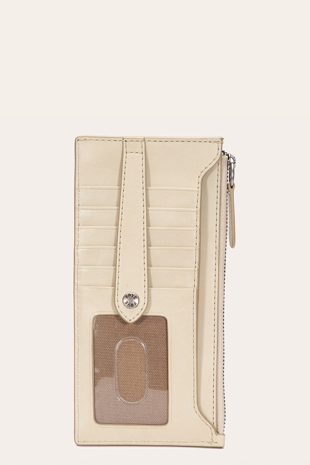 Melissa Oat Snap Card Wallet - Oat