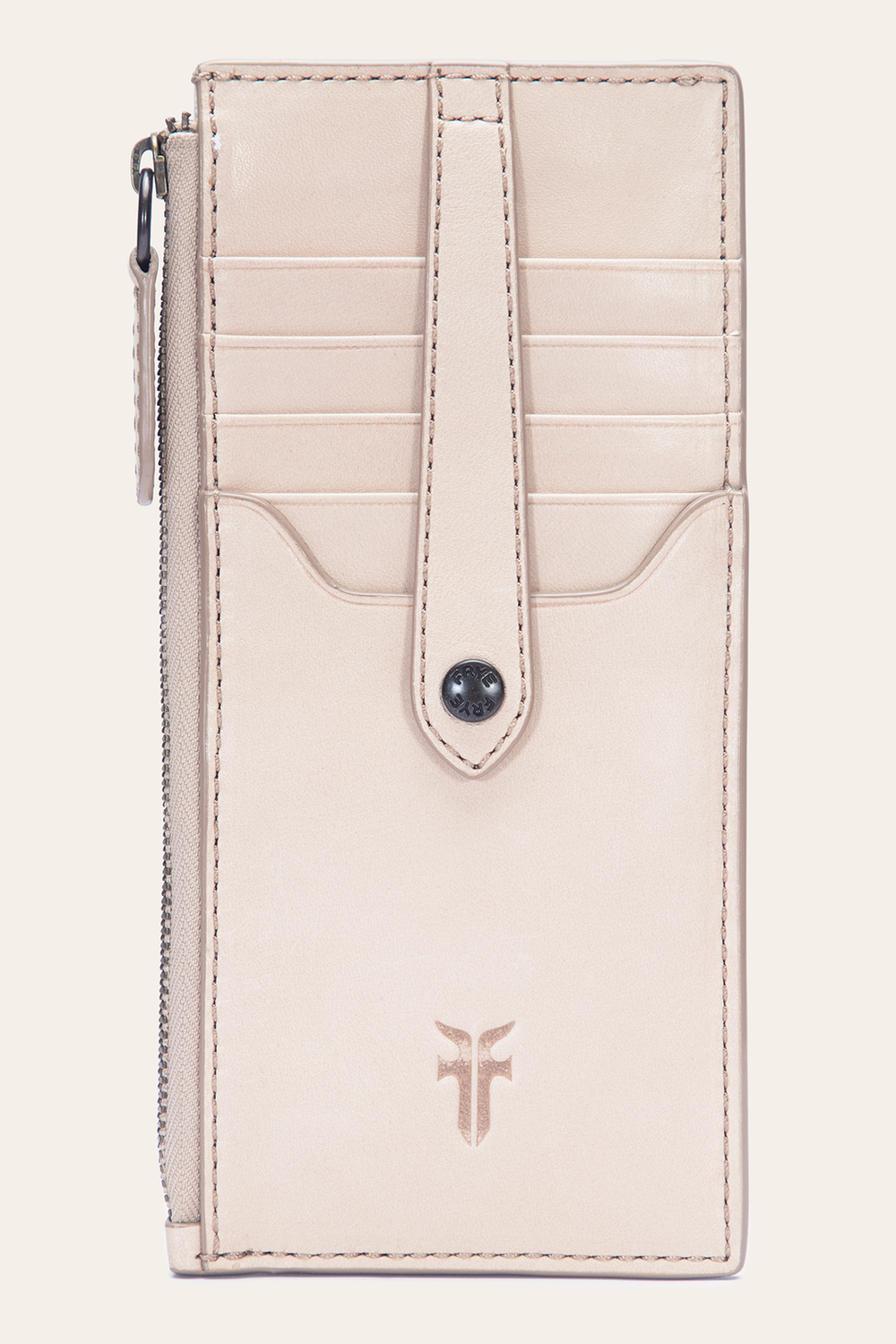 Melissa Nude Snap Card Wallet - Nude