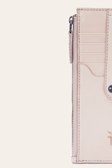 Melissa Nude Snap Card Wallet - Nude