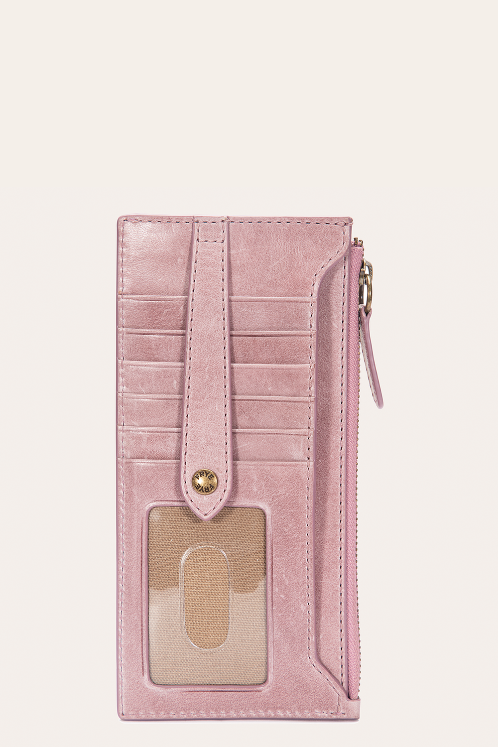 Melissa Orchid Snap Card Wallet - Orchid