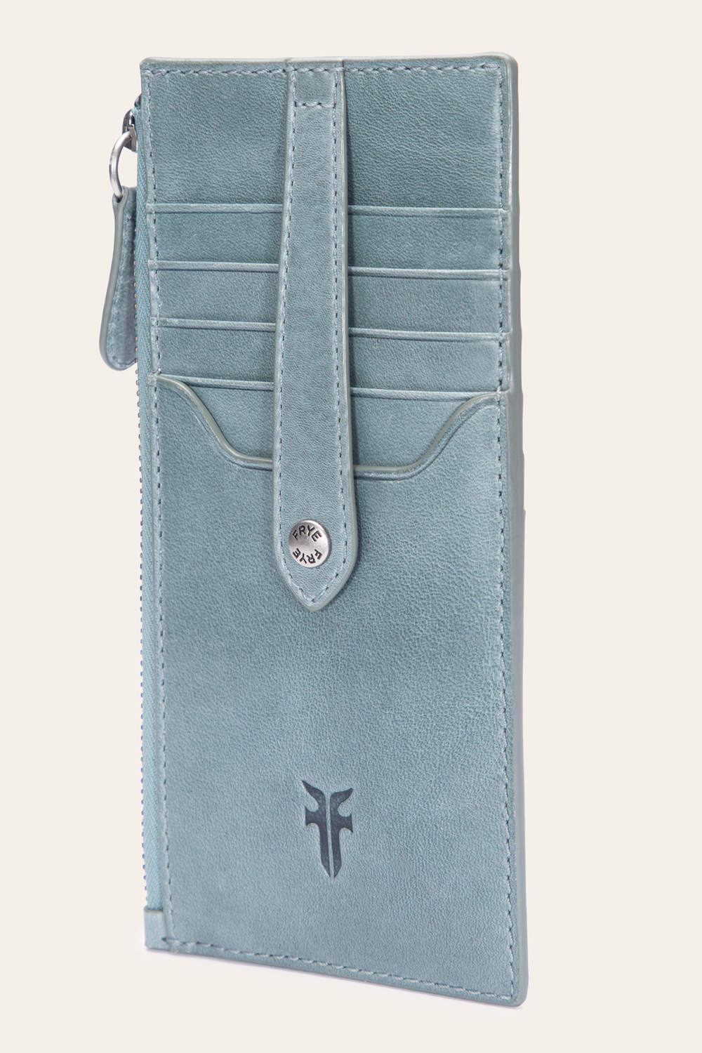 Melissa Sky Blue Snap Card Wallet - Sky Blue