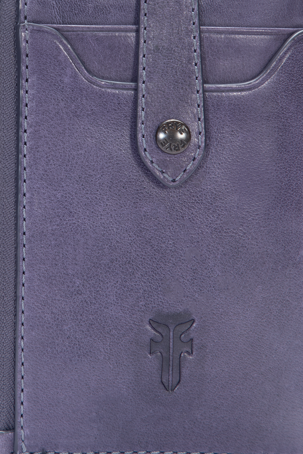 Melissa Eggplant Snap Card Wallet - Eggplant