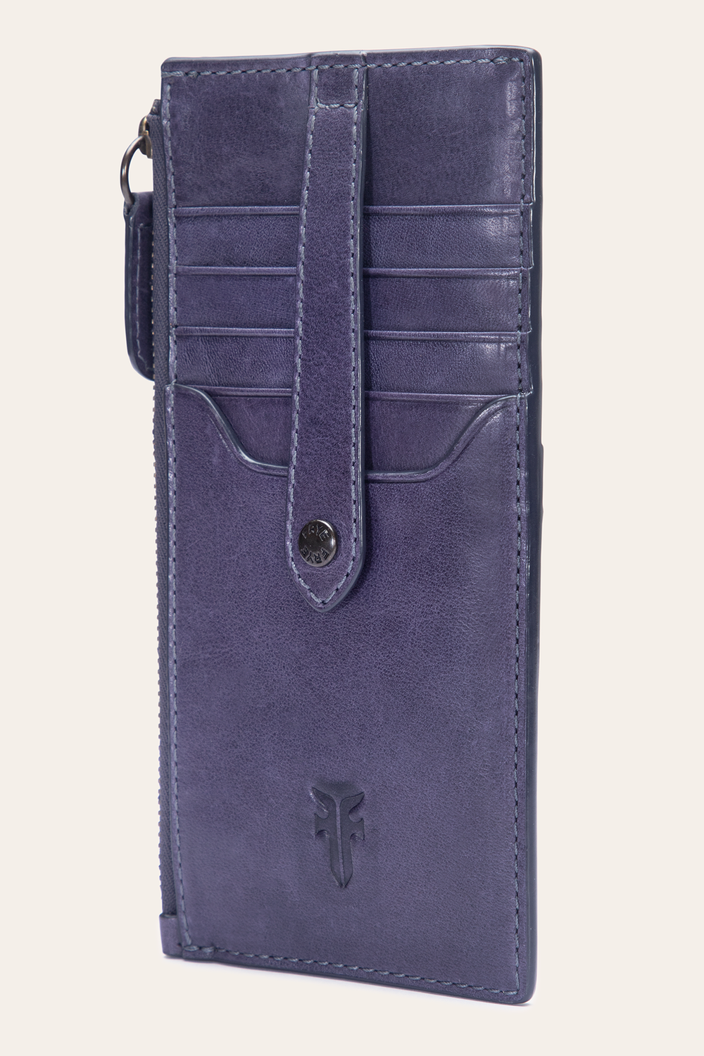 Melissa Eggplant Snap Card Wallet - Eggplant