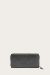 Melissa Carbon Zip Wallet - Carbon