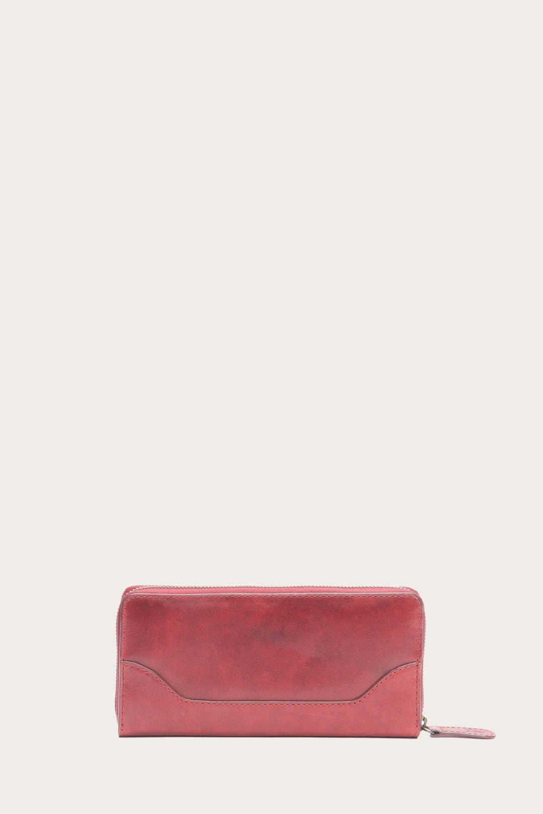 Melissa Burgundy Zip Wallet - Burgundy