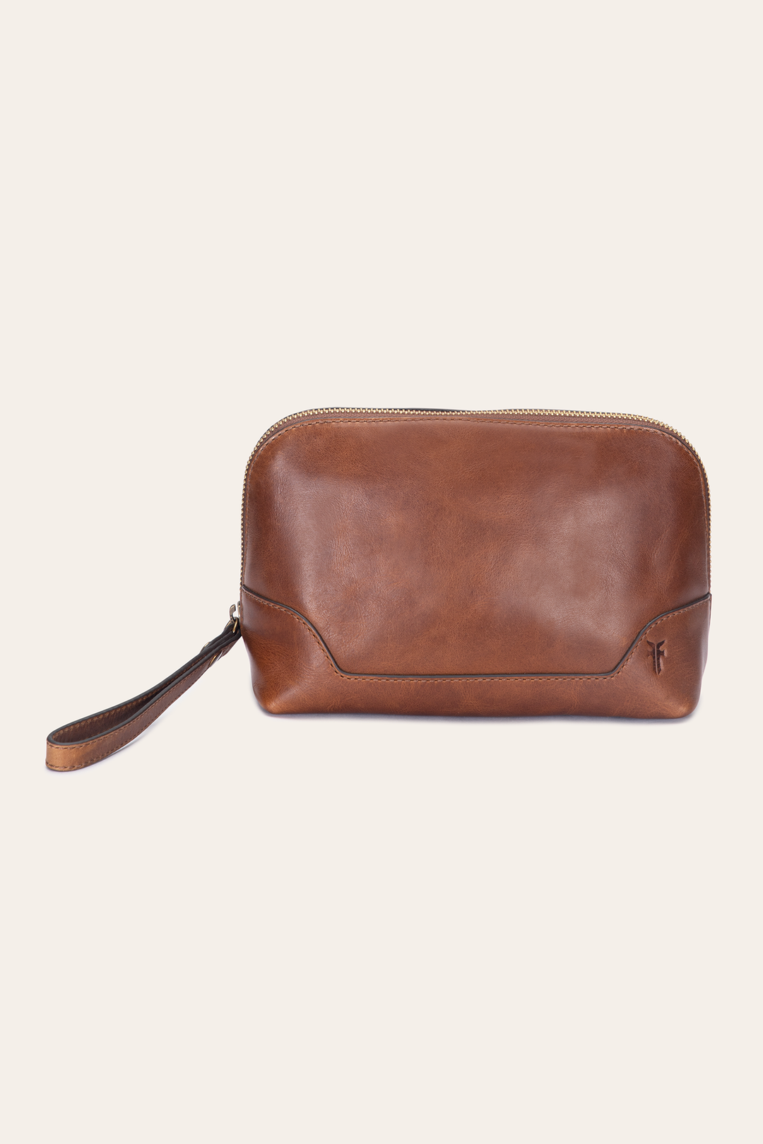 Melissa Cognac Carry All Clutch - Cognac