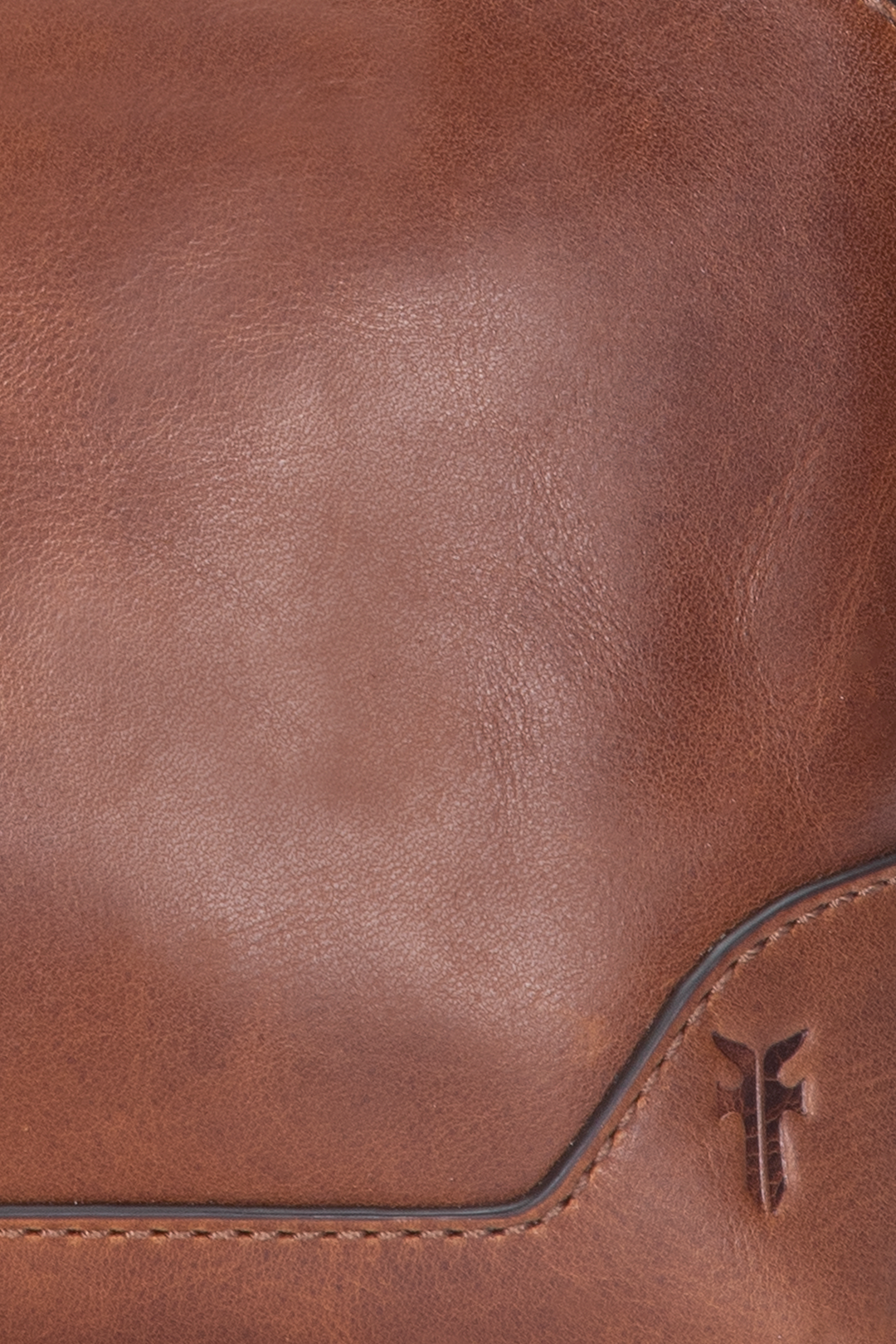 Melissa Cognac Carry All Clutch - Cognac