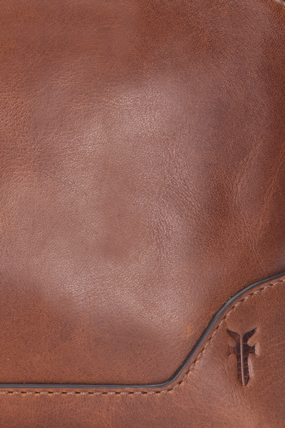 Melissa Cognac Carry All Clutch - Cognac