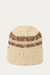 Birch Tweed Fair Isle Cuff Hat - Birch