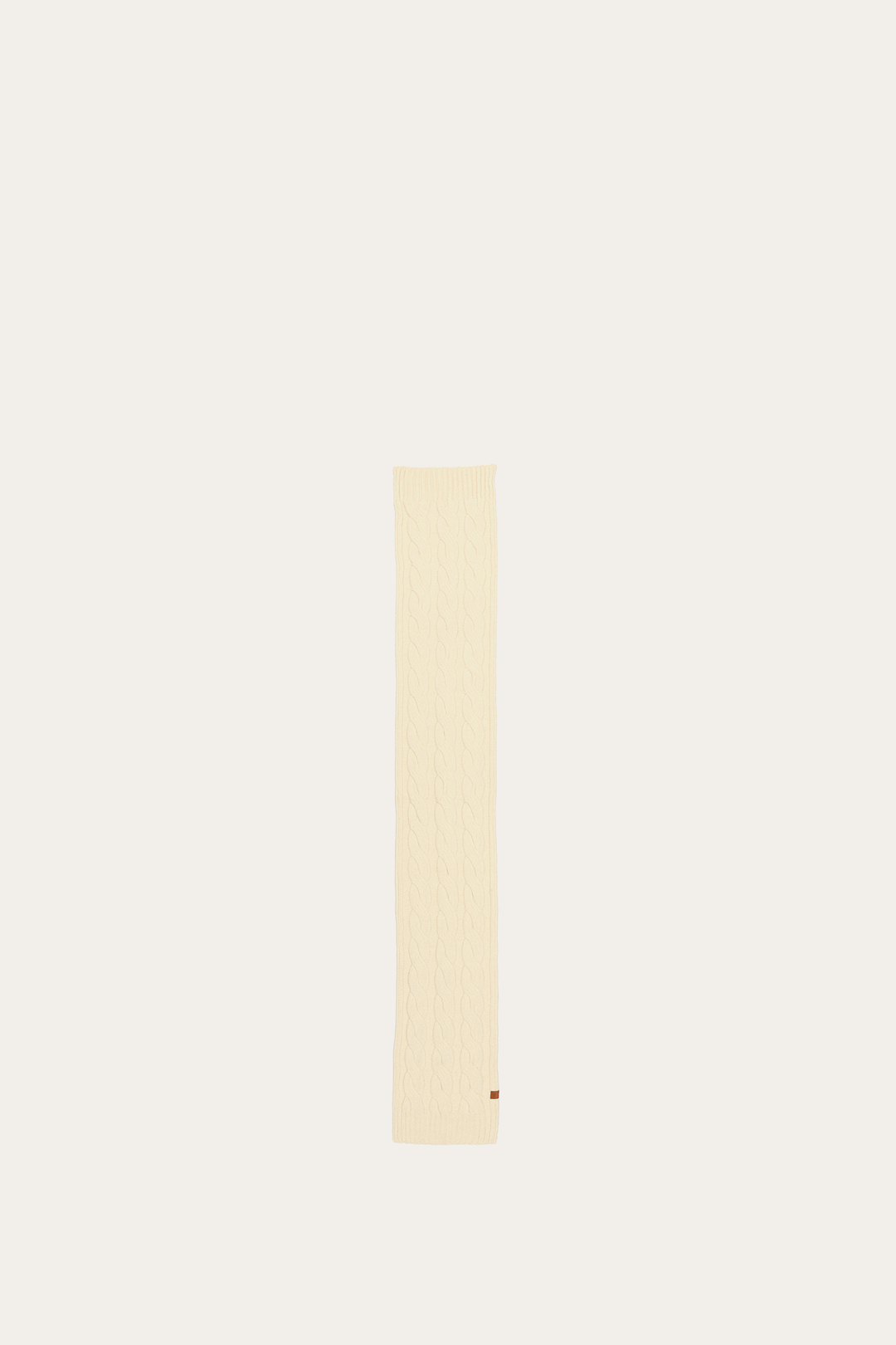 Birch Wide Cable Scarf - Birch