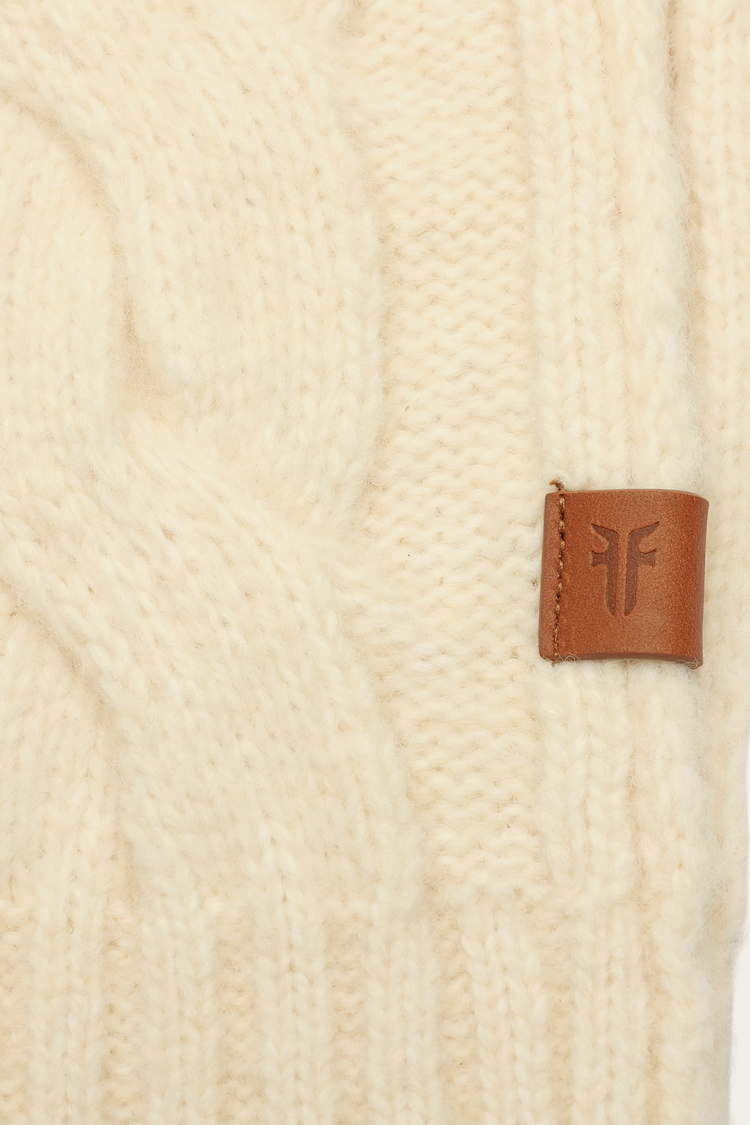 Birch Wide Cable Scarf - Birch
