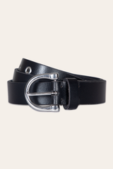 Women’s Black 25mm Horseshoe Buckle Belt - Black