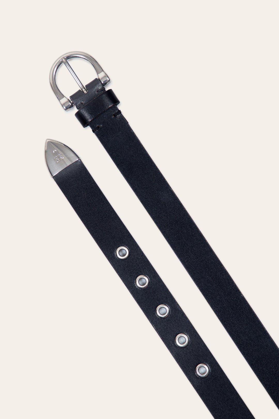 Women’s Black 25mm Horseshoe Buckle Belt - Black