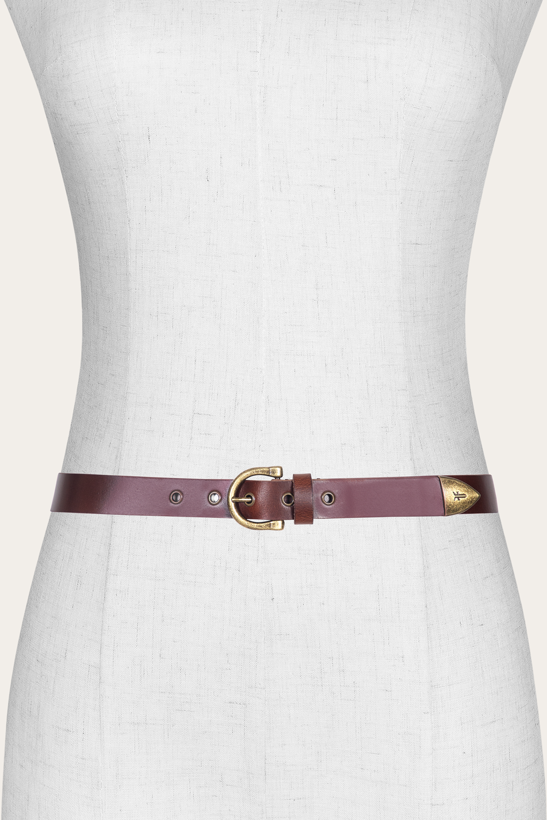 Women’s Tan 25mm Horseshoe Buckle Belt - Tan