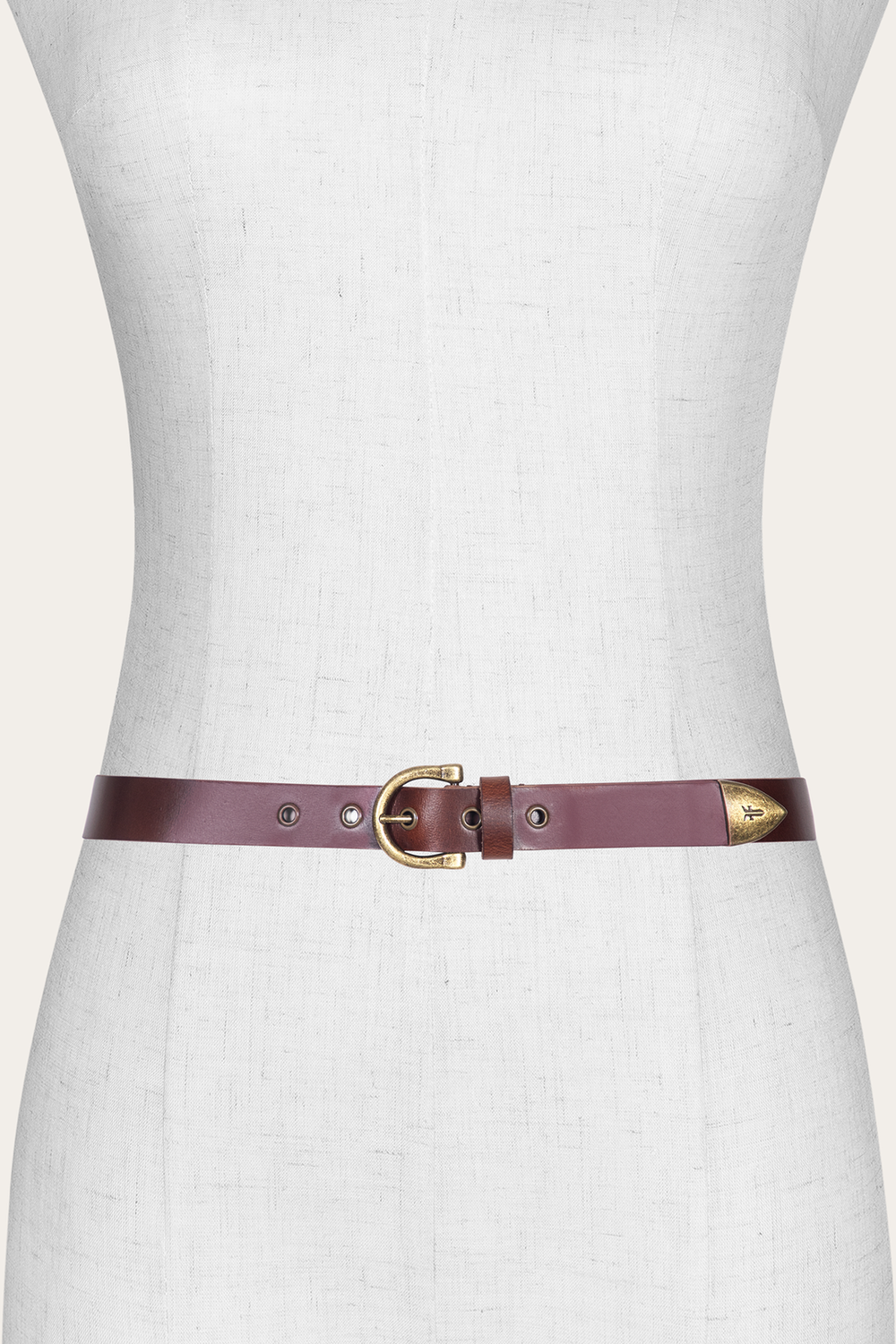 Women’s Tan 25mm Horseshoe Buckle Belt - Tan
