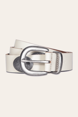 Women’s Oat 30mm Concho Belt - Oat