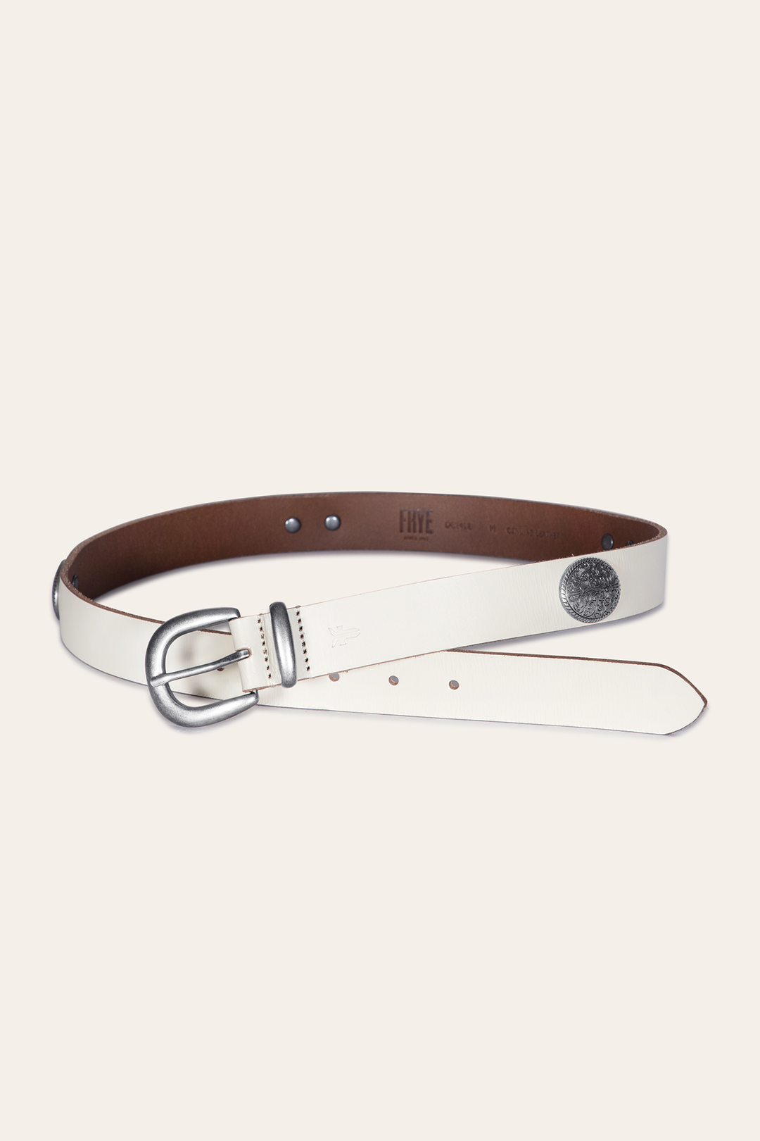 Women’s Oat 30mm Concho Belt - Oat