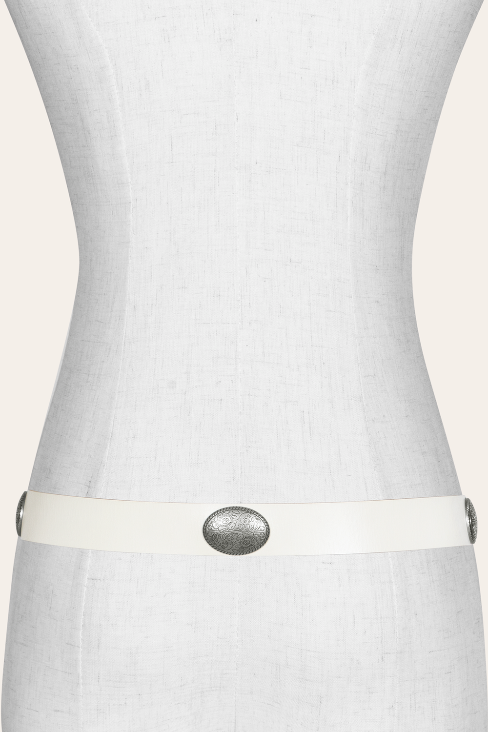 Women’s Oat 30mm Concho Belt - Oat